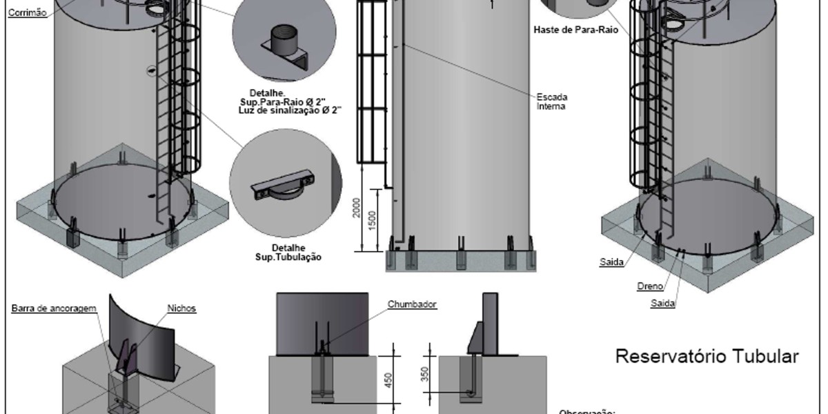 15000 Litre Squat Round Stainless Steel Water Tank Grade 304 or 316